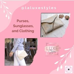 Snake Embossed Leather Convertible Clutch Purse